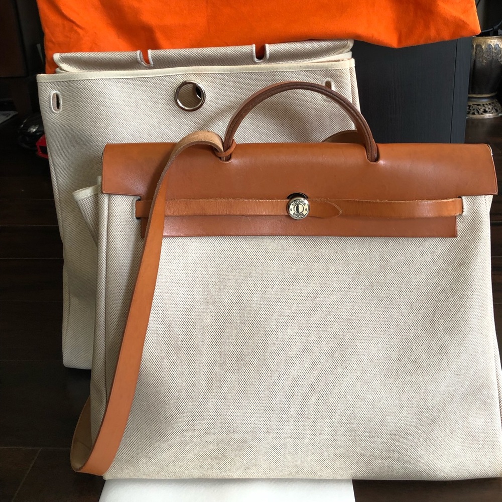 Hermes erbag toile and GM